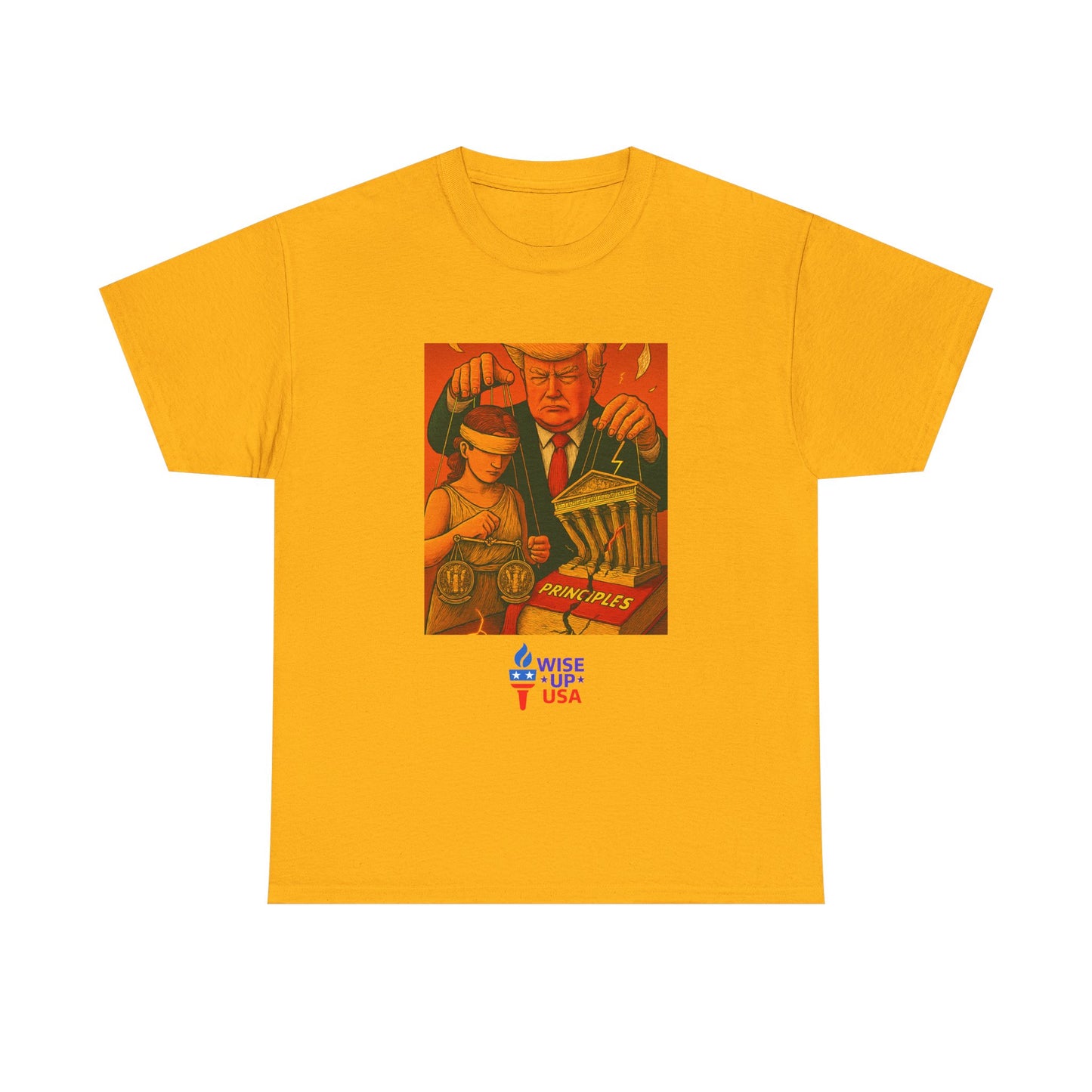 Supreme Court Puppets Unisex Heavy Cotton Tee - Election Day Apparel, Stop Trump - Midterm 26 - Rid of Republicans, Mid Term Voting. Supreme