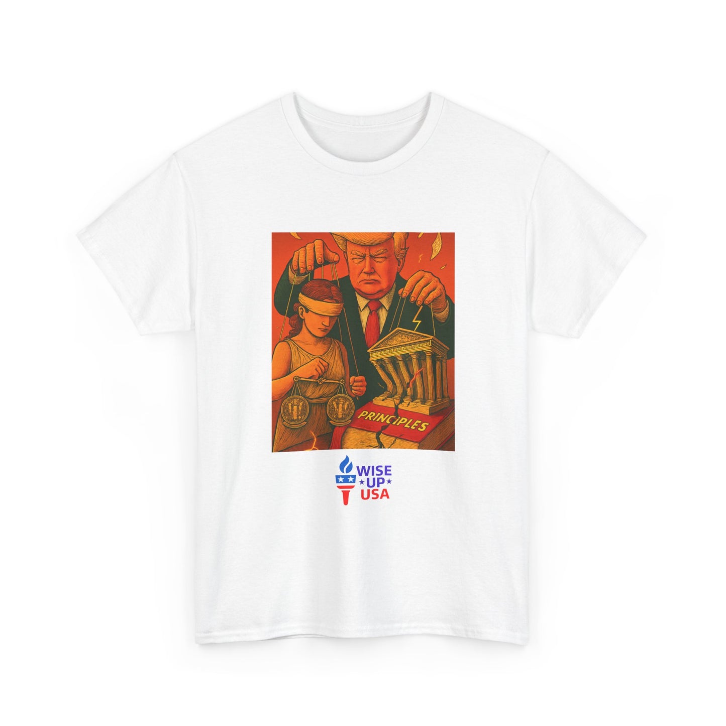 Supreme Court Puppets Unisex Heavy Cotton Tee - Election Day Apparel, Stop Trump - Midterm 26 - Rid of Republicans, Mid Term Voting. Supreme