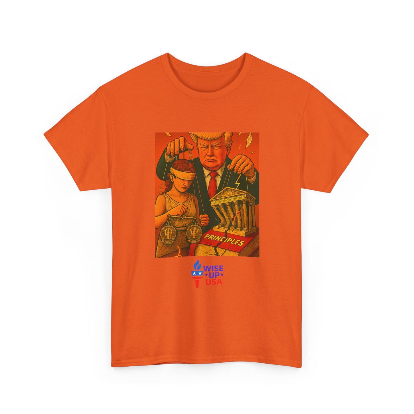 Supreme Court Puppets Unisex Heavy Cotton Tee - Election Day Apparel, Stop Trump - Midterm 26 - Rid of Republicans, Mid Term Voting. Supreme