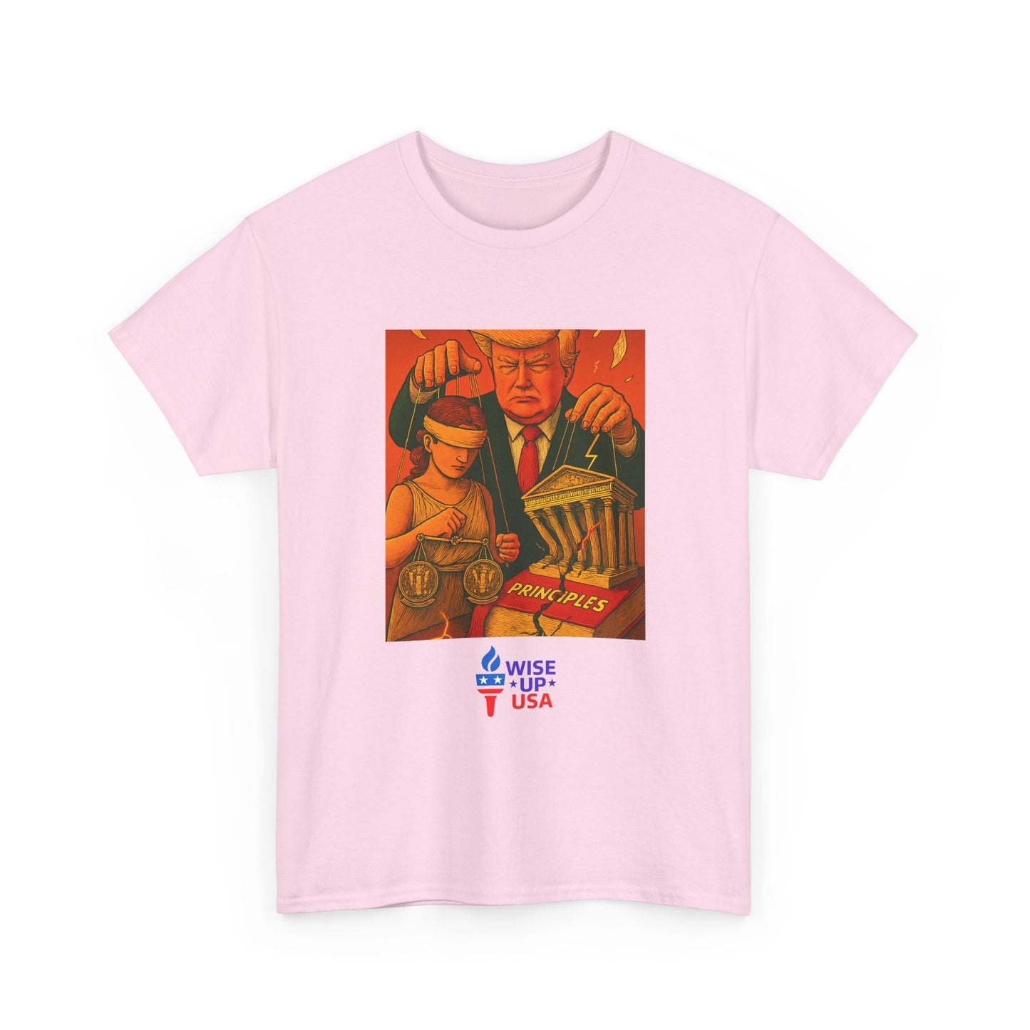 Supreme Court Puppets Unisex Heavy Cotton Tee - Election Day Apparel, Stop Trump - Midterm 26 - Rid of Republicans, Mid Term Voting. Supreme
