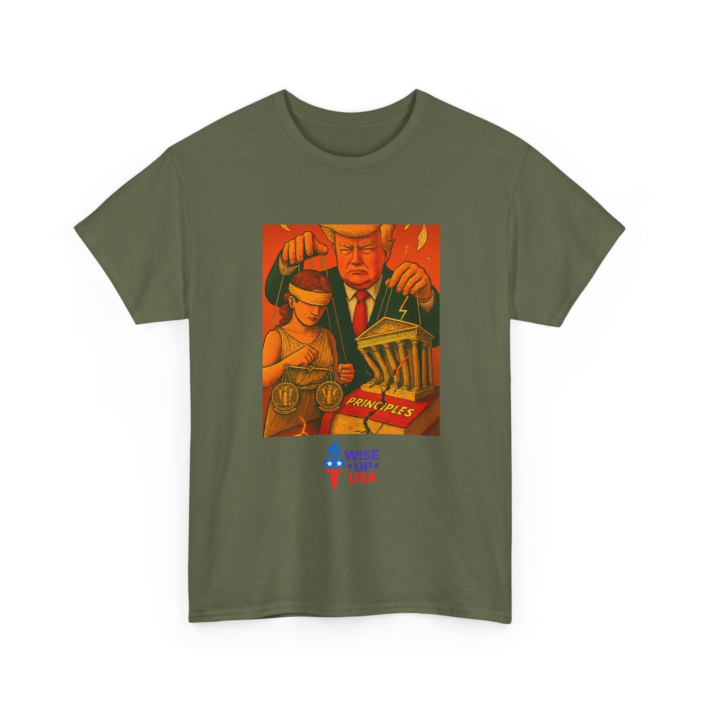 Supreme Court Puppets Unisex Heavy Cotton Tee - Election Day Apparel, Stop Trump - Midterm 26 - Rid of Republicans, Mid Term Voting. Supreme