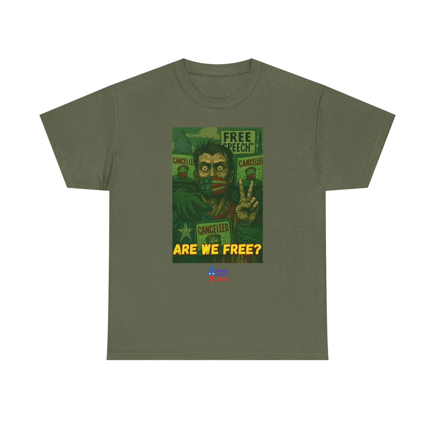 Cancel Culture Unisex Heavy Cotton Tee - Election Day Apparel for Activists, Statement Against Trump, Republicans, MAGA - Resist Activism