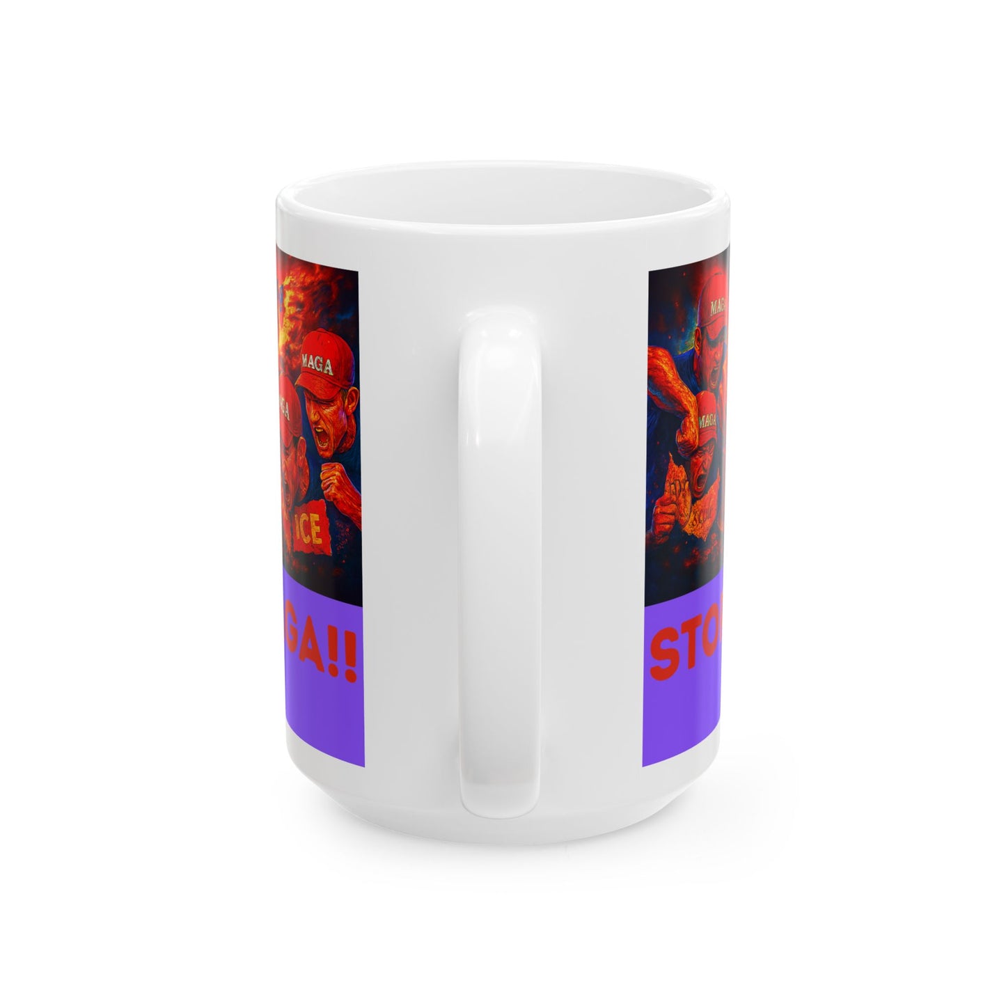 Ceramic Mug, Stop Maga in '26, Election Decor, Get MAGA Out, Midterms 26, Political Coffee Cup, Stop Trump, stop Maga, MAGA