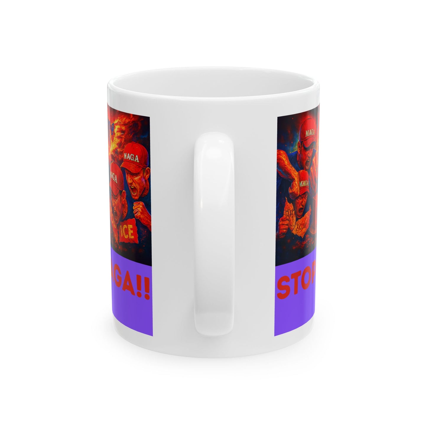 Ceramic Mug, Stop Maga in '26, Election Decor, Get MAGA Out, Midterms 26, Political Coffee Cup, Stop Trump, stop Maga, MAGA