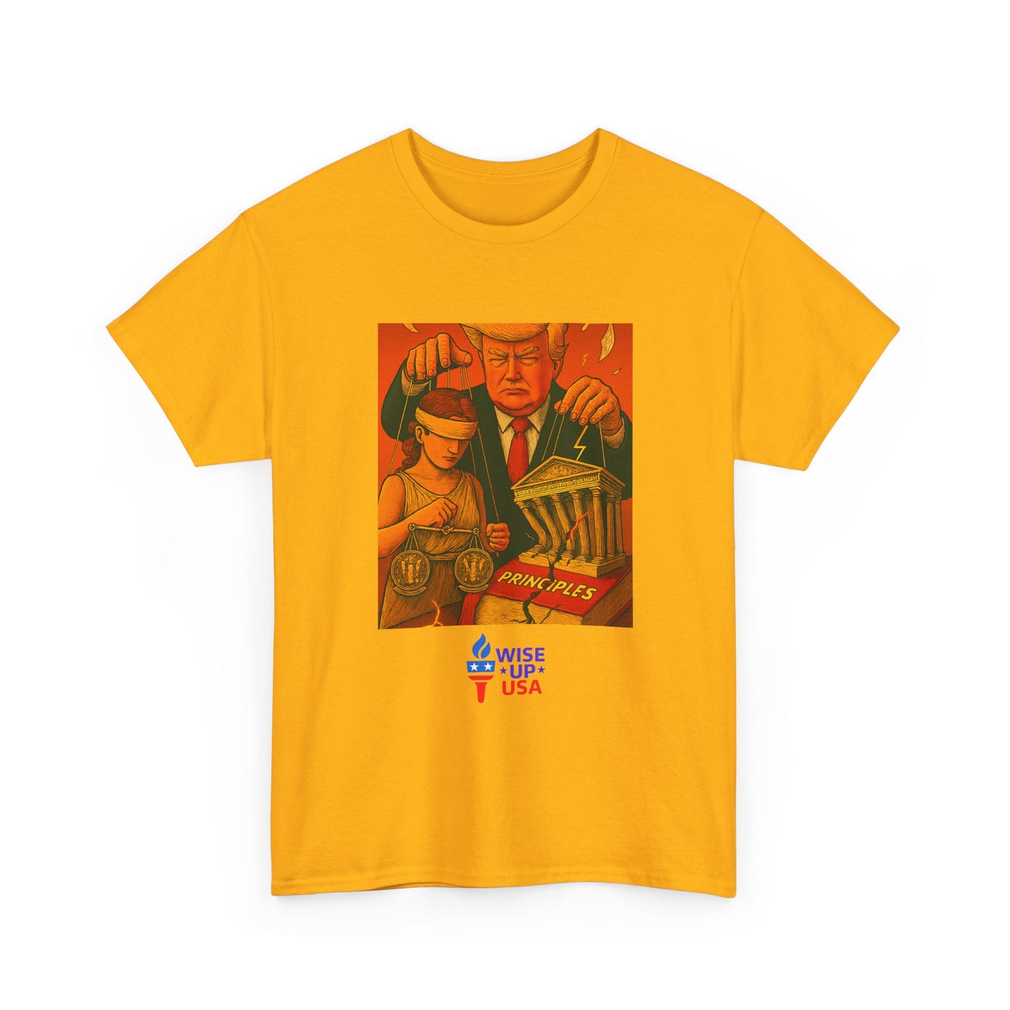 Supreme Court Puppets Unisex Heavy Cotton Tee - Election Day Apparel, Stop Trump - Midterm 26 - Rid of Republicans, Mid Term Voting. Supreme