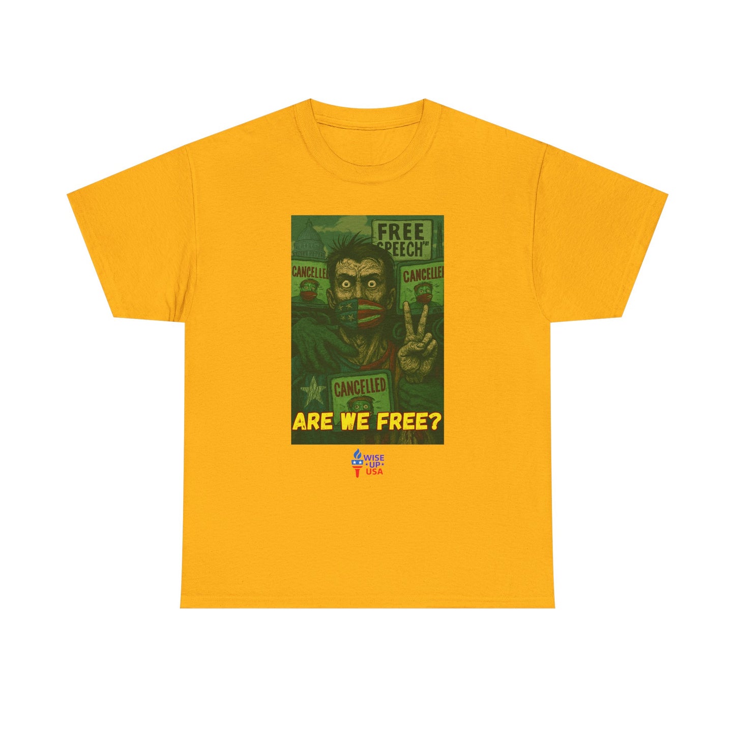 Cancel Culture Unisex Heavy Cotton Tee - Election Day Apparel for Activists, Statement Against Trump, Republicans, MAGA - Resist Activism