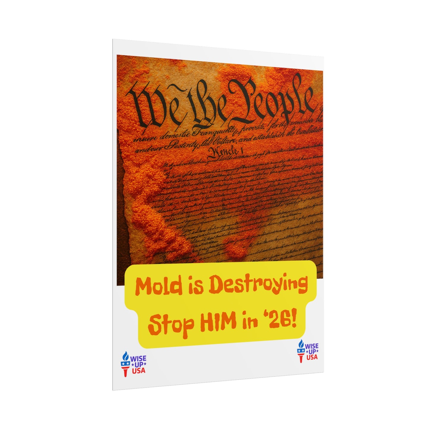 Colorful Protest Art Poster, Mold in Constitution, Activism Wall Art, Political Prints, Corrupt Congress, Midterm Elections, oust elite