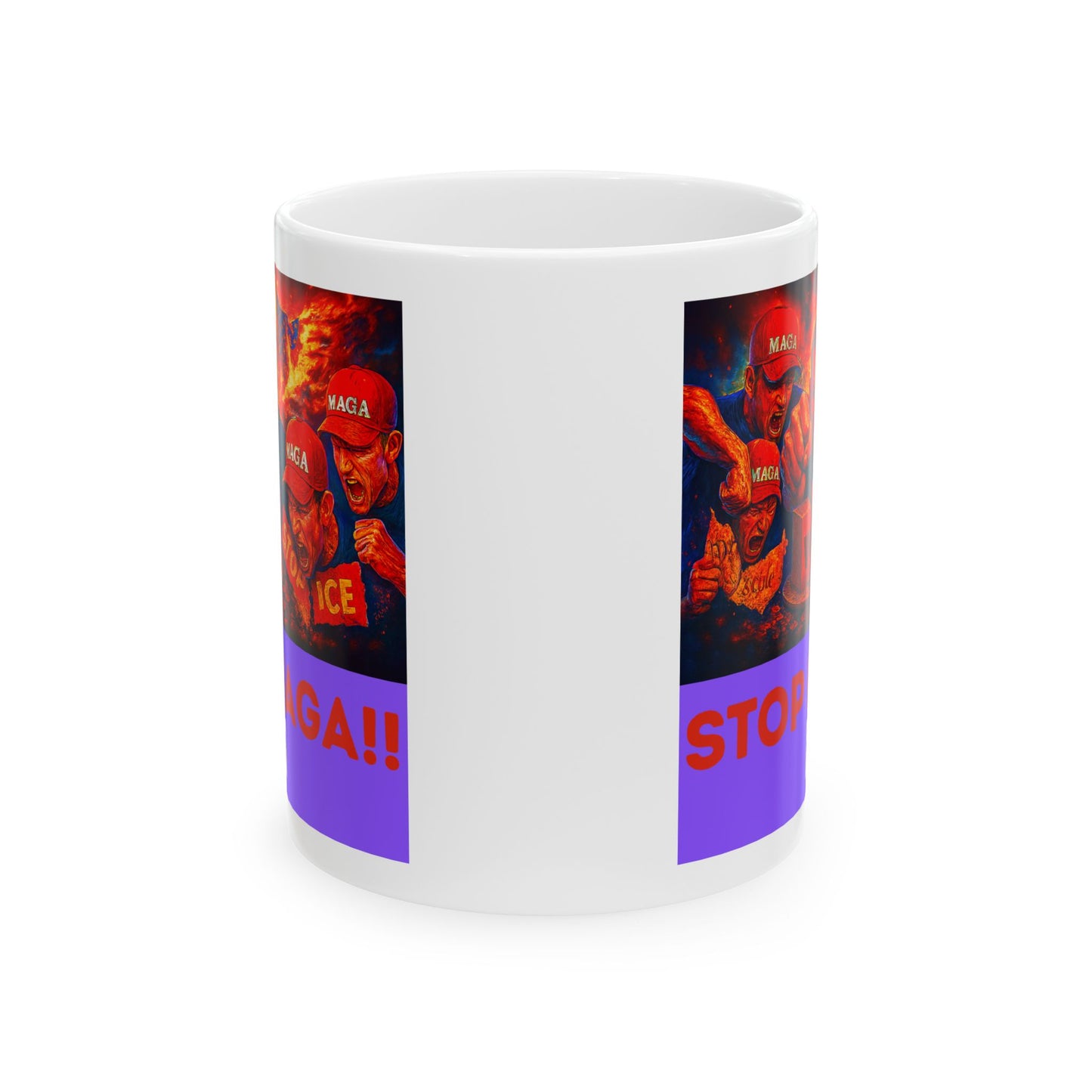 Ceramic Mug, Stop Maga in '26, Election Decor, Get MAGA Out, Midterms 26, Political Coffee Cup, Stop Trump, stop Maga, MAGA