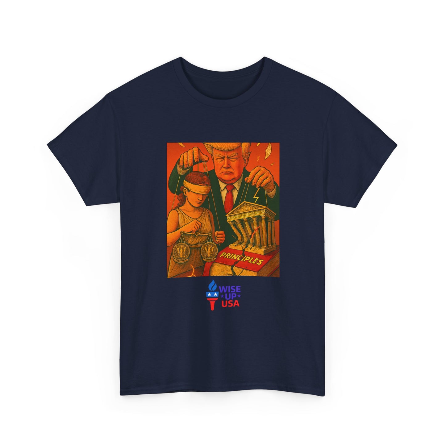 Supreme Court Puppets Unisex Heavy Cotton Tee - Election Day Apparel, Stop Trump - Midterm 26 - Rid of Republicans, Mid Term Voting. Supreme