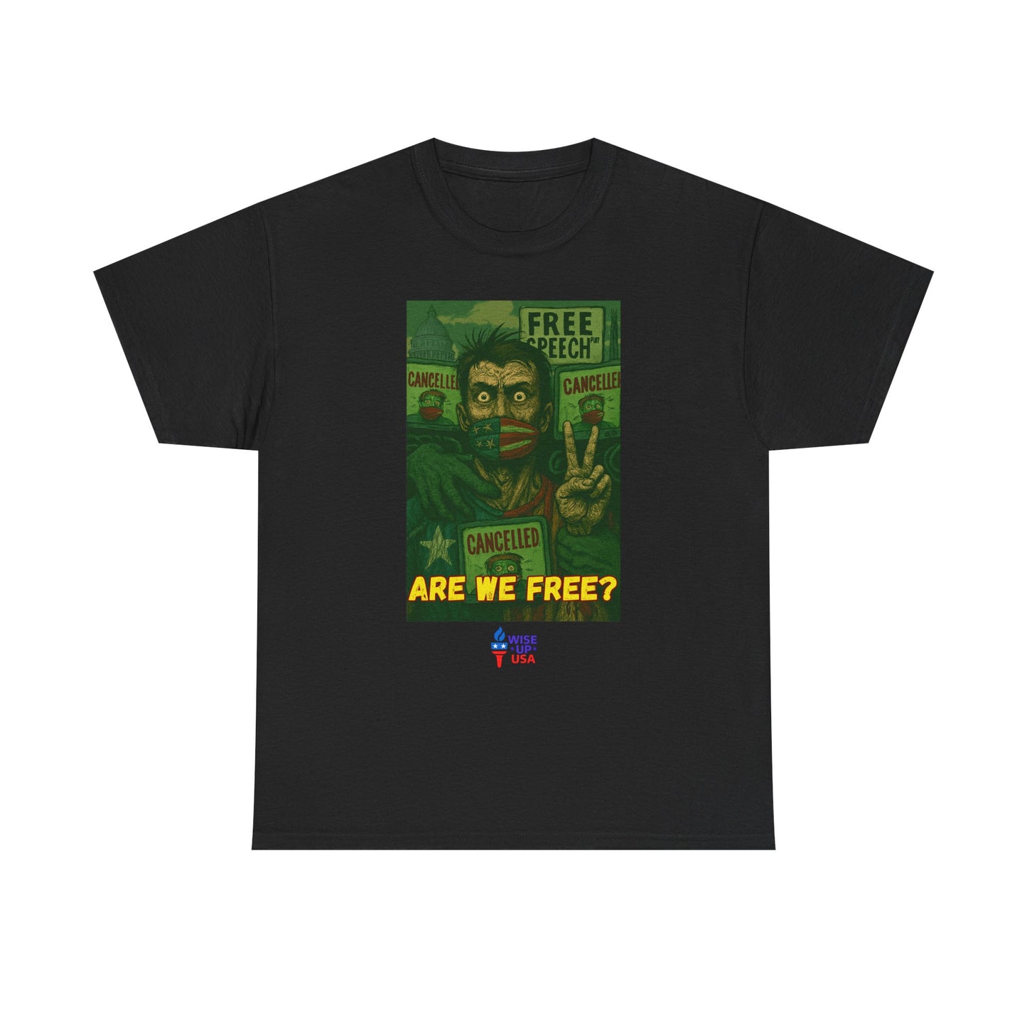 Cancel Culture Unisex Heavy Cotton Tee - Election Day Apparel for Activists, Statement Against Trump, Republicans, MAGA - Resist Activism