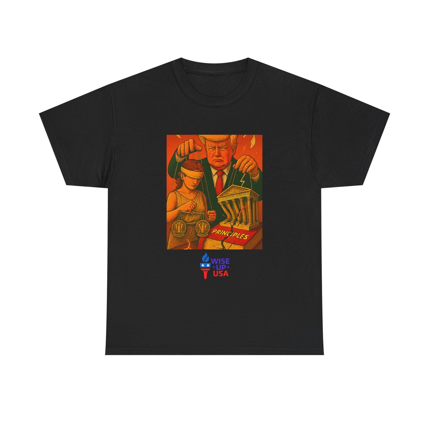 Supreme Court Puppets Unisex Heavy Cotton Tee - Election Day Apparel, Stop Trump - Midterm 26 - Rid of Republicans, Mid Term Voting. Supreme