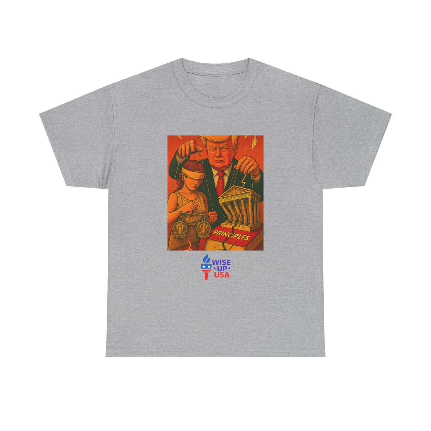Supreme Court Puppets Unisex Heavy Cotton Tee - Election Day Apparel, Stop Trump - Midterm 26 - Rid of Republicans, Mid Term Voting. Supreme