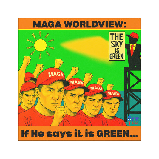 Political Car/Refrigerator Magnets, The Sky is Green, Midterms 26, Election Decor, Out with Republicans, Gift for Activists, Out with MAGA