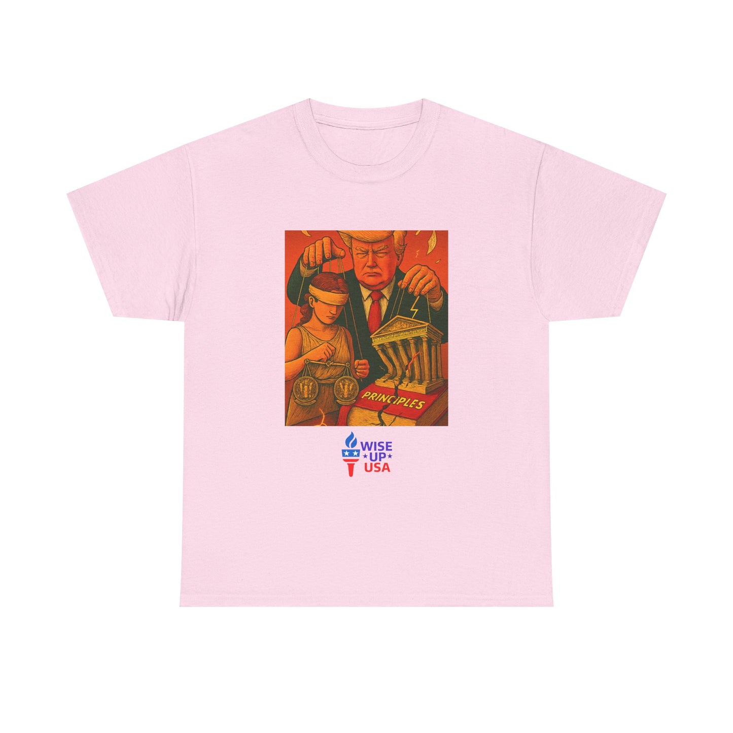 Supreme Court Puppets Unisex Heavy Cotton Tee - Election Day Apparel, Stop Trump - Midterm 26 - Rid of Republicans, Mid Term Voting. Supreme