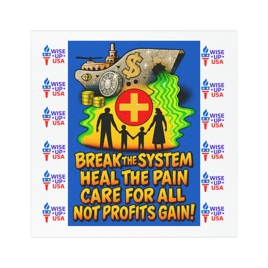 Political Car Magnets, USA Election Decor, Fun Vehicle Accessory, Gift for Activists, Care for ALL in 26, Wise Up USA, Midterm Elections