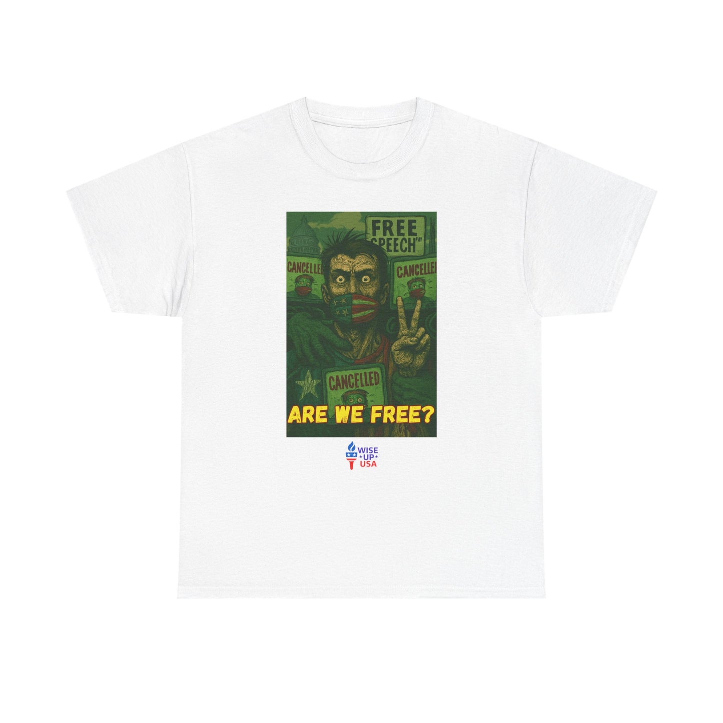 Cancel Culture Unisex Heavy Cotton Tee - Election Day Apparel for Activists, Statement Against Trump, Republicans, MAGA - Resist Activism
