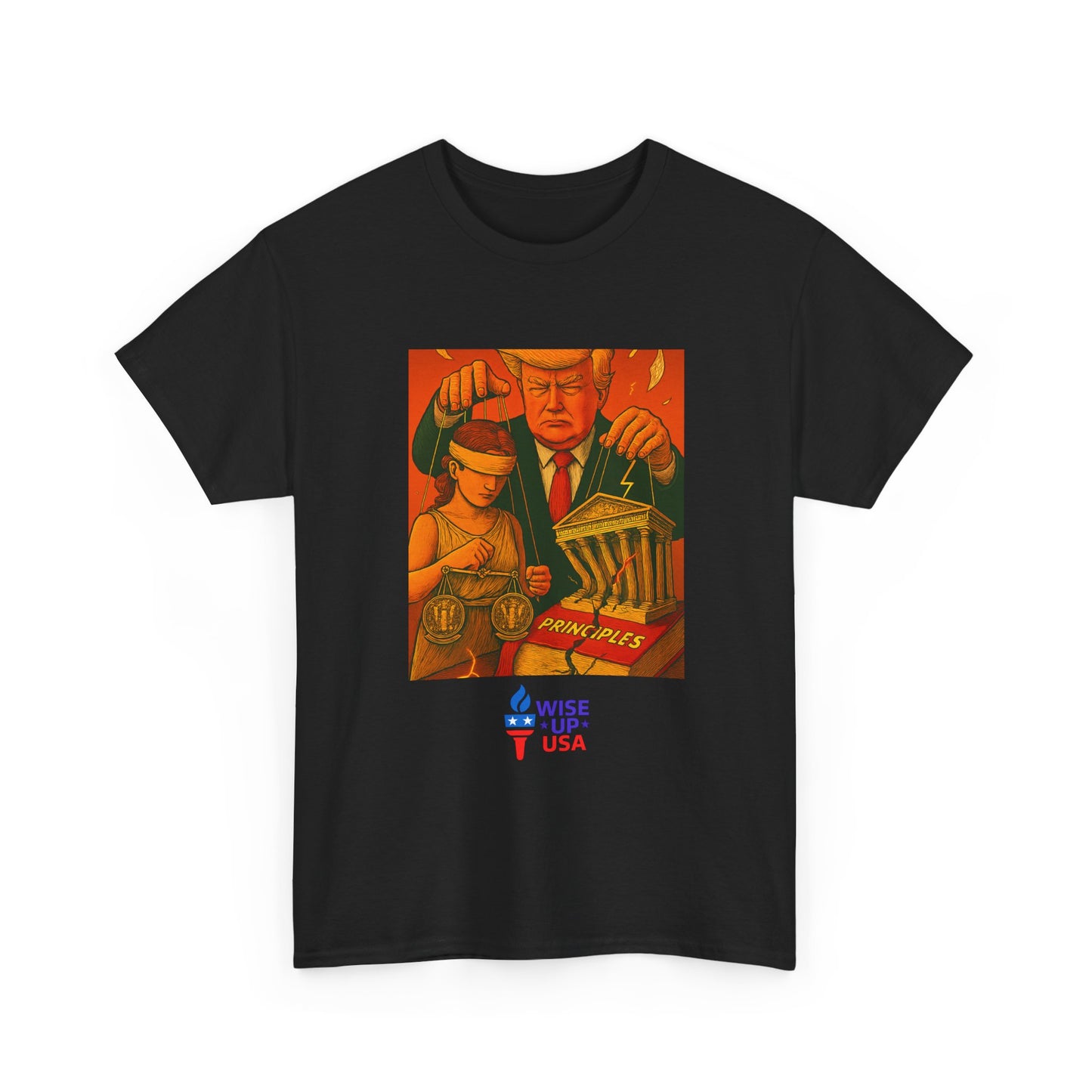 Supreme Court Puppets Unisex Heavy Cotton Tee - Election Day Apparel, Stop Trump - Midterm 26 - Rid of Republicans, Mid Term Voting. Supreme