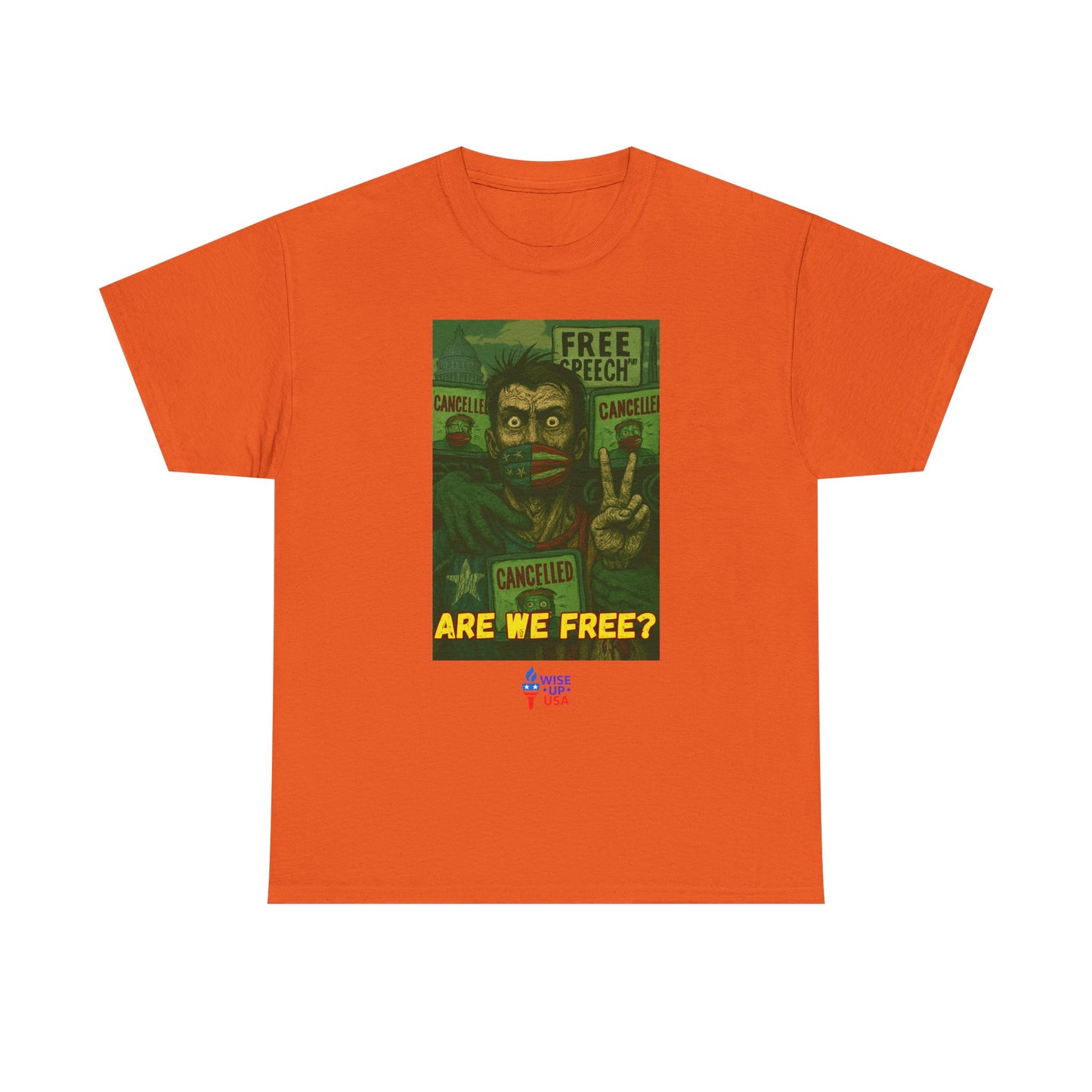 Cancel Culture Unisex Heavy Cotton Tee - Election Day Apparel for Activists, Statement Against Trump, Republicans, MAGA - Resist Activism