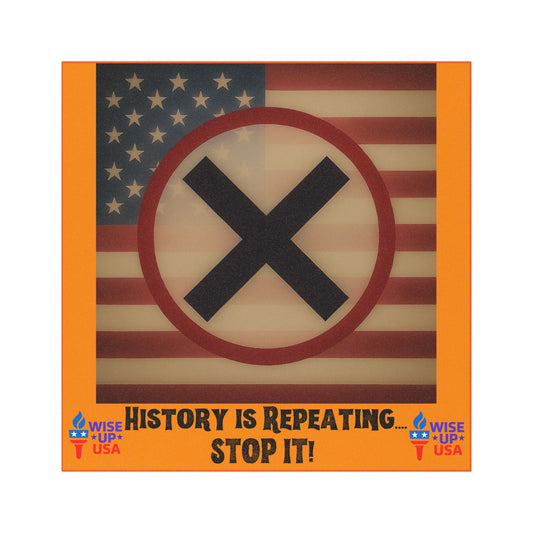 Political Car Magnets, USA Flag Morph. Distressed American Flag, Gift , Stop Trump, Wise Up USA, Midterm Elections, Vote '26, USA Flag