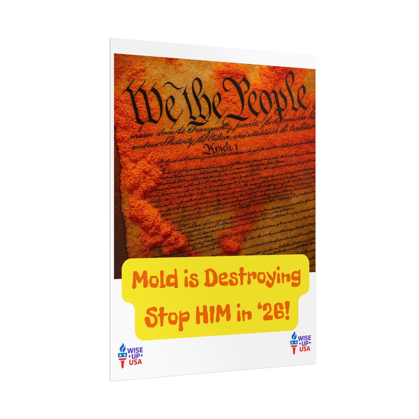 Colorful Protest Art Poster, Mold in Constitution, Activism Wall Art, Political Prints, Corrupt Congress, Midterm Elections, oust elite