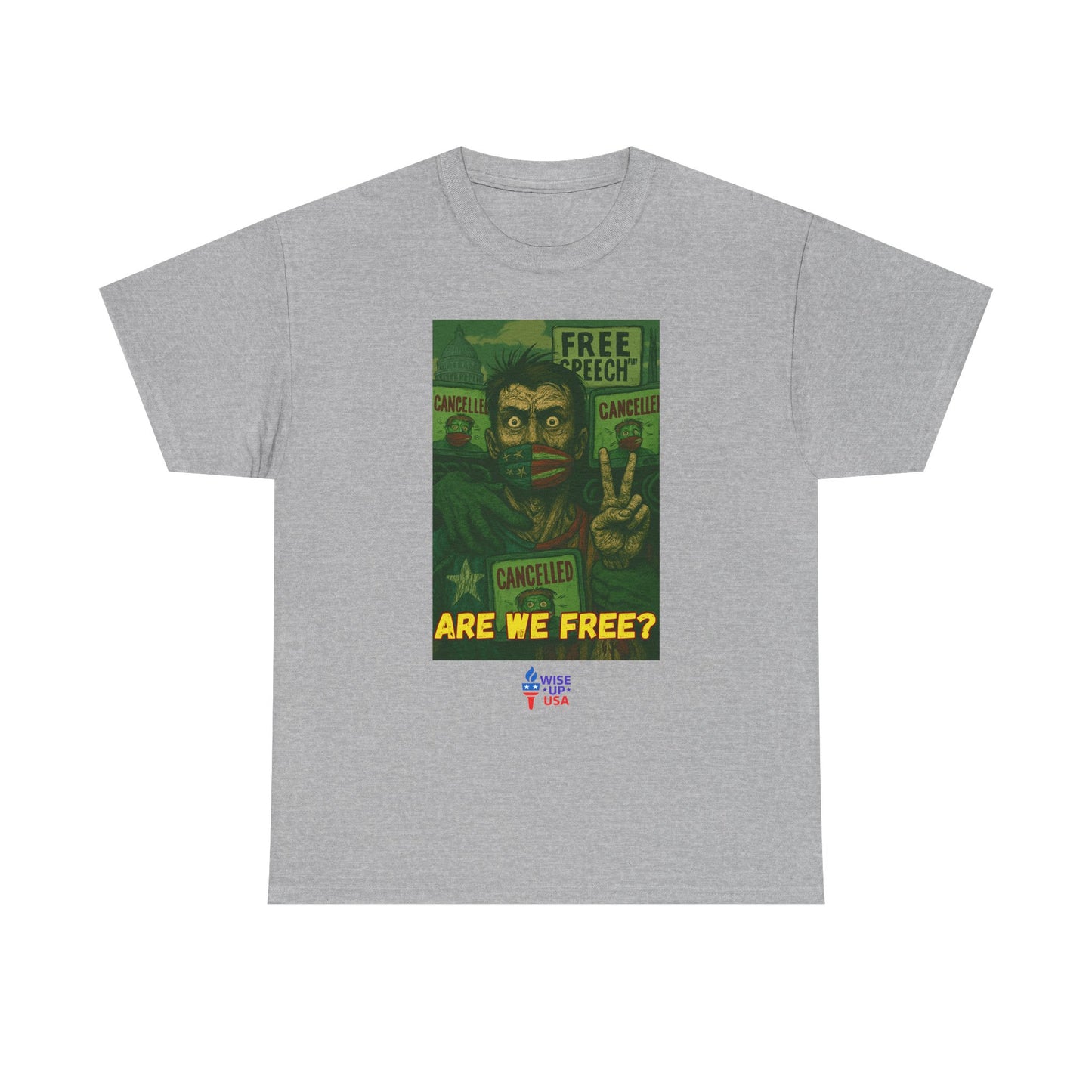 Cancel Culture Unisex Heavy Cotton Tee - Election Day Apparel for Activists, Statement Against Trump, Republicans, MAGA - Resist Activism