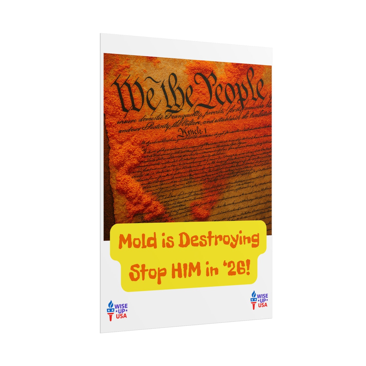 Colorful Protest Art Poster, Mold in Constitution, Activism Wall Art, Political Prints, Corrupt Congress, Midterm Elections, oust elite