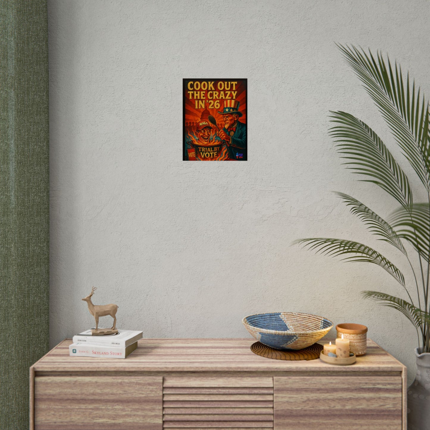 Political Protest Poster, USA Election Voting Out MAGA People 2026, Activist Art Print, Resistance Rally Sign, Patriotic Home Decor,