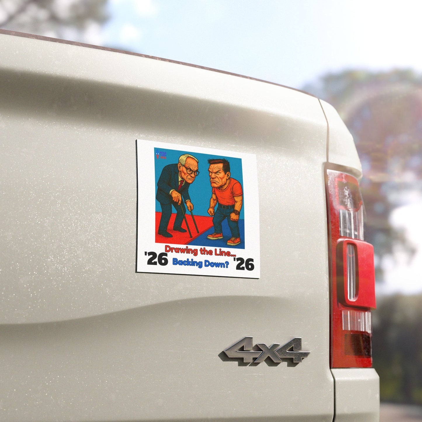 Political Car Magnets, USA Election Decor, Fun Vehicle Accessory, Gift for Activists, Stop the Shame in 26, Wise Up USA, Midterm Elections