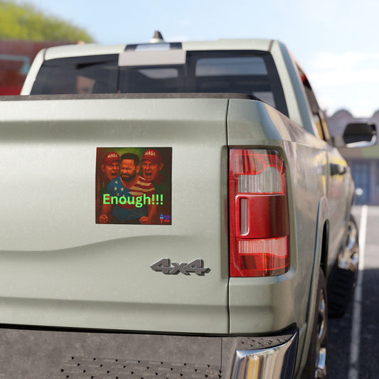 Political Car/Refrigerator Magnets, Enough 2 MAGA!, Midterms 26, Election Decor, Out with Republicans, Gift for Activists, Out with MAGA