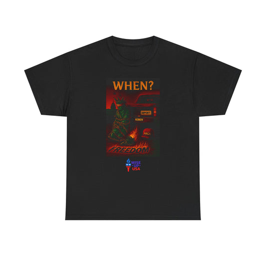 Stolen Freedom Unisex Heavy Cotton Tee, Election Day Apparel Activists, Against Trump, Republicans, and MAGA, Resistance,  No MAGA. MAGA